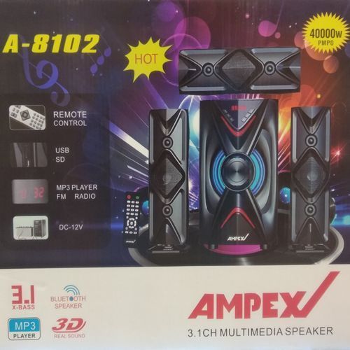 Ampex  8102, 3.1Ch Woofer - 40000W PMPO, BT/USB
